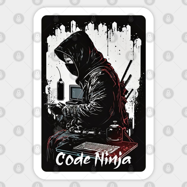 Code Ninja Sticker by SMCLN